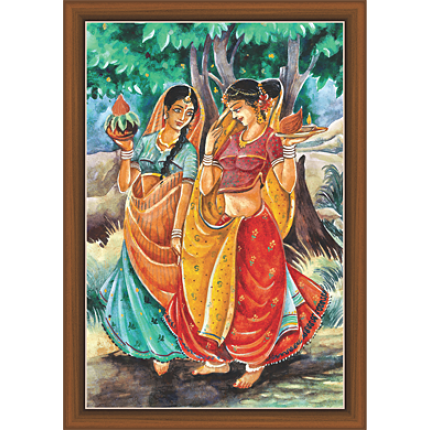 Rajsthani Paintings (R-9507)